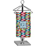 Retro Pixel Squares Finger Tip Towel - Full Print (Personalized)