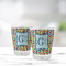 Retro Pixel Squares Glass Shot Glass - Standard - LIFESTYLE