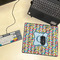 Retro Pixel Squares Medium Gaming Mats - LIFESTYLE