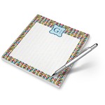 Retro Pixel Squares Notepad (Personalized)