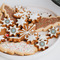 Retro Pixel Squares Printed Icing Circle - XSmall - On XS Cookies