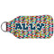 Retro Pixel Squares Sanitizer Holder Keychain - Large (Back)