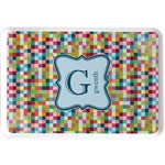 Retro Pixel Squares Serving Tray (Personalized)