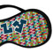 Retro Pixel Squares Sleeping Eye Mask - DETAIL Large