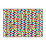 Retro Pixel Squares Large Tissue Papers Sheets - Heavyweight