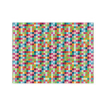 Retro Pixel Squares Medium Tissue Papers Sheets - Heavyweight