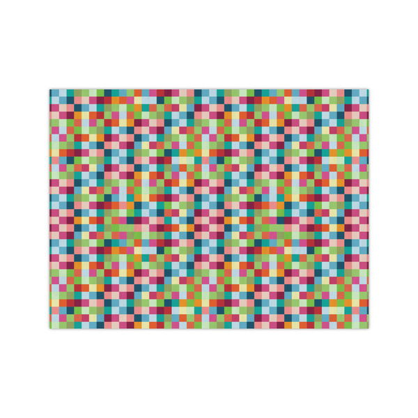 Custom Retro Pixel Squares Medium Tissue Papers Sheets - Heavyweight