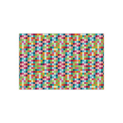 Retro Pixel Squares Small Tissue Papers Sheets - Heavyweight