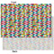 Retro Pixel Squares Tissue Paper - Heavyweight - XL - Front & Back