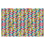 Retro Pixel Squares X-Large Tissue Papers Sheets - Heavyweight