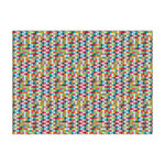 Retro Pixel Squares Tissue Paper Sheets