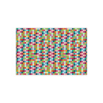 Retro Pixel Squares Small Tissue Papers Sheets - Lightweight