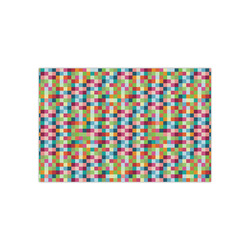 Retro Pixel Squares Small Tissue Papers Sheets - Lightweight