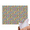 Retro Pixel Squares Tissue Paper Sheets - Main