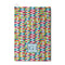 Retro Pixel Squares Waffle Weave Golf Towel - Front/Main