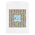 Retro Pixel Squares Treat Bag (Personalized)