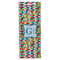 Retro Pixel Squares Wine Gift Bag - Gloss - Front