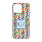 Retro Pixel Squares iPhone 13 Case - Back