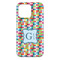 Retro Pixel Squares iPhone 13 Pro Max Case - Back