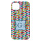 Retro Pixel Squares iPhone 14 Pro Max Case - Back