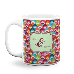 Retro Fishscales Coffee Mug (Personalized)