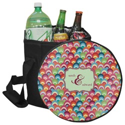 Retro Fishscales Collapsible Cooler & Seat (Personalized)