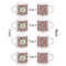 Retro Fishscales Espresso Cup Set of 4 - Apvl