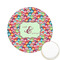 Retro Fishscales Icing Circle - Small - Front