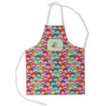 Retro Fishscales Kid's Apron - Small (Personalized)