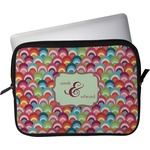 Retro Fishscales Laptop Sleeve / Case (Personalized)