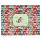 Retro Fishscales Linen Placemat - Front