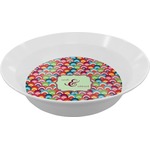 Retro Fishscales Melamine Bowl - 12 oz (Personalized)