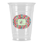 Retro Fishscales Party Cups - 16oz (Personalized)