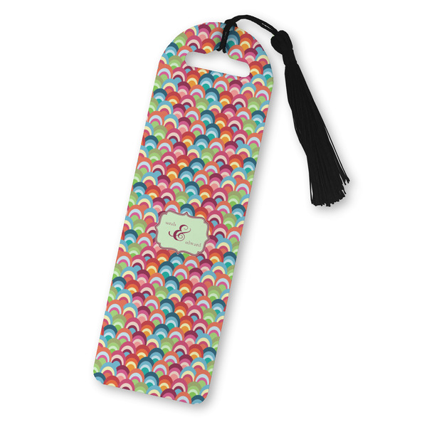 Custom Retro Fishscales Plastic Bookmark (Personalized)