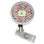 Retro Fishscales Retractable Badge Reel (Personalized)