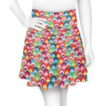 Retro Fishscales Skater Skirt