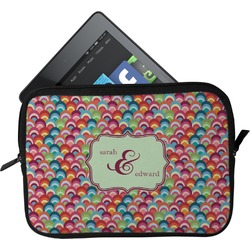 Retro Fishscales Tablet Case / Sleeve - Small (Personalized)