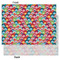 Retro Fishscales Tissue Paper - Heavyweight - Large - Front & Back