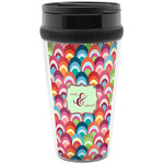 Retro Fishscales Acrylic Travel Mug without Handle (Personalized)