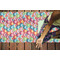 Retro Fishscales Yoga Mats - LIFESTYLE