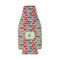 Retro Fishscales Zipper Bottle Cooler - FRONT (flat)