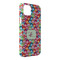 Retro Fishscales iPhone 14 Plus Case - Angle