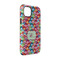 Retro Fishscales iPhone 14 Tough Case - Angle