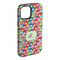 Retro Fishscales iPhone 15 Plus Tough Case - Angle