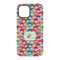 Retro Fishscales iPhone 15 Tough Case - Back