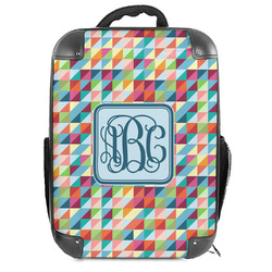 Retro Triangles 18" Hard Shell Backpack (Personalized)