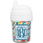 Retro Triangles Baby Sippy Cup (Personalized)