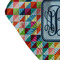 Retro Triangles Bandana Detail