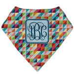 Retro Triangles Bandana Bib (Personalized)