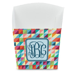 Retro Triangles French Fry Favor Boxes (Personalized)